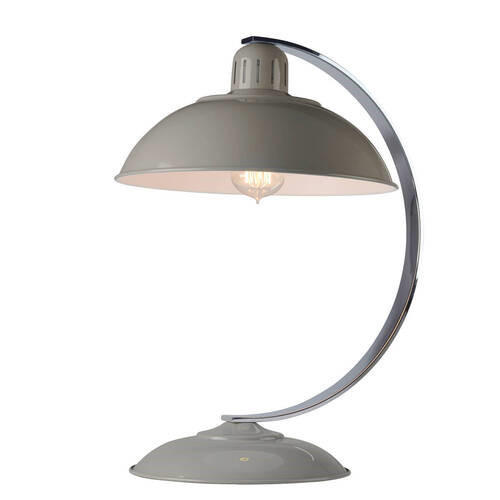 BORDSLAMPA Elstead Franklin 30/46/36 cm   - grå, Klassisk, metall (30/46/36cm) - Elstead Lighting