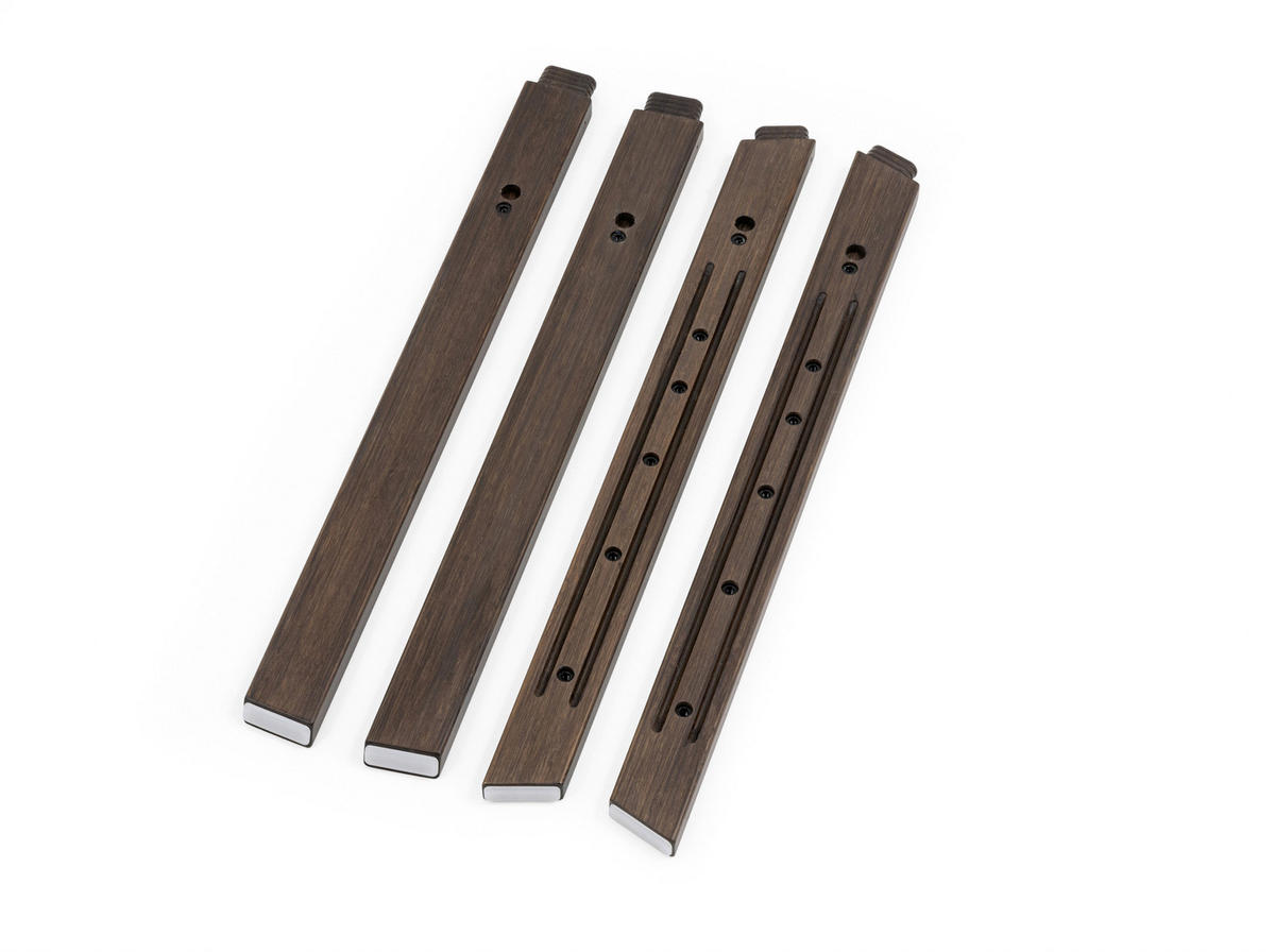 SET ZA STOLČEK ZA HRANJENJE  Steps Bundle  86/74/48 cm         črna  - črna, Basics, les (86/74/48cm) - Stokke