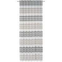 HOTOVÝ ZÁVES, polopriehľadné, 140/245 cm - sivá, Design, textil (140/245cm) - Esposa