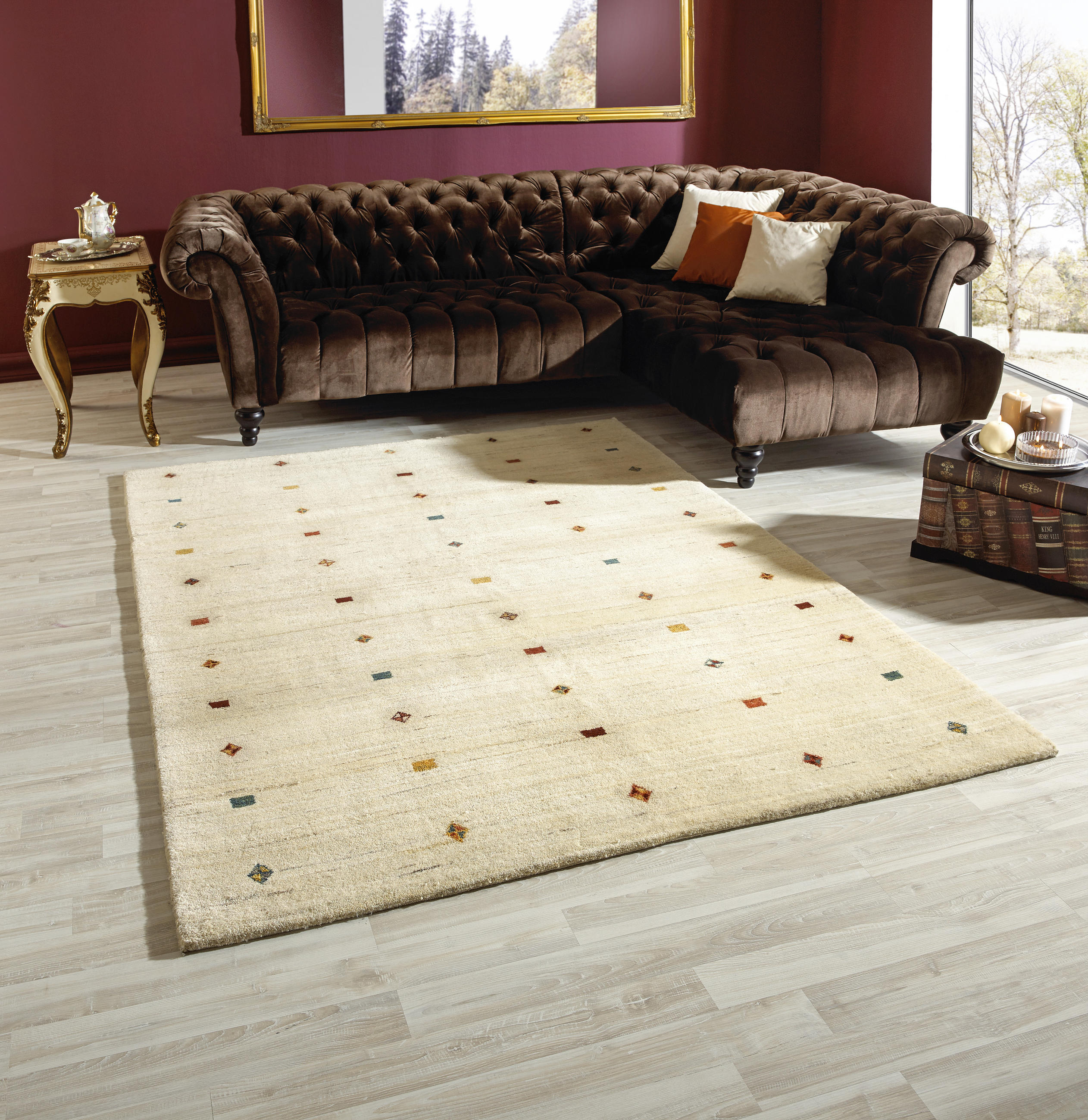 ORIENTALISK MATTA 250/350 cm Mandanas Dream Nomad Life  - cremefärgad, Lifestyle, textil (250/350cm) - Cazaris
