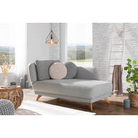 LIEGE in Flachgewebe Mintgrün  - Eichefarben/Mintgrün, Design, Holz/Textil (205/74/94cm) - Bali