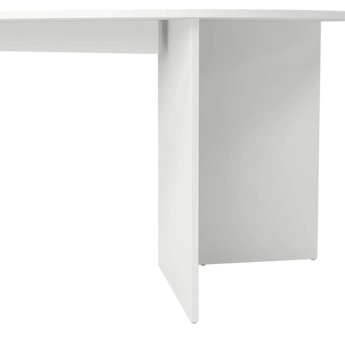 ESSTISCH in Holz 200/100/76 cm   - Weiß, MODERN, Holz (200/100/76cm) - MID.YOU