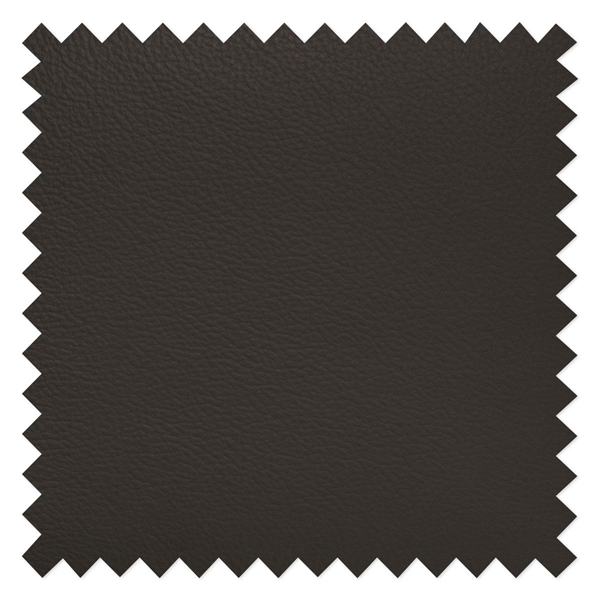 ECKSOFA in Lederlook Echtleder Dunkelbraun  - Chromfarben/Dunkelbraun, Design, Leder/Textil (242/176cm) - Livetastic