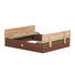 SANDKASTEN ELLA XL - Braun/Grün, KONVENTIONELL, Holz (120/20/120cm) SANDKASTEN ELLA XL - Braun/Grün, KONVENTIONELL, Holz (120/20/120cm)