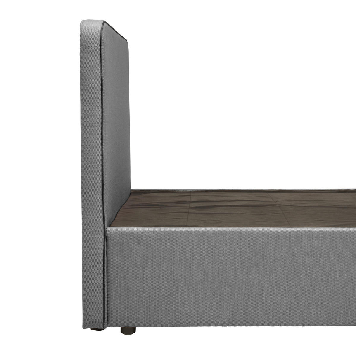BOXBETT 120/200 cm  in Grau  - Grau, KONVENTIONELL, Holz (120/200cm) - P & B