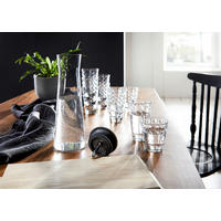 GLÄSERSET Optic 12-teilig  - Transparent, Design, Glas - Leonardo