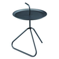 KLUB STOLIĆ crna  metal  - crna, Moderno, metal (40/58,5cm)