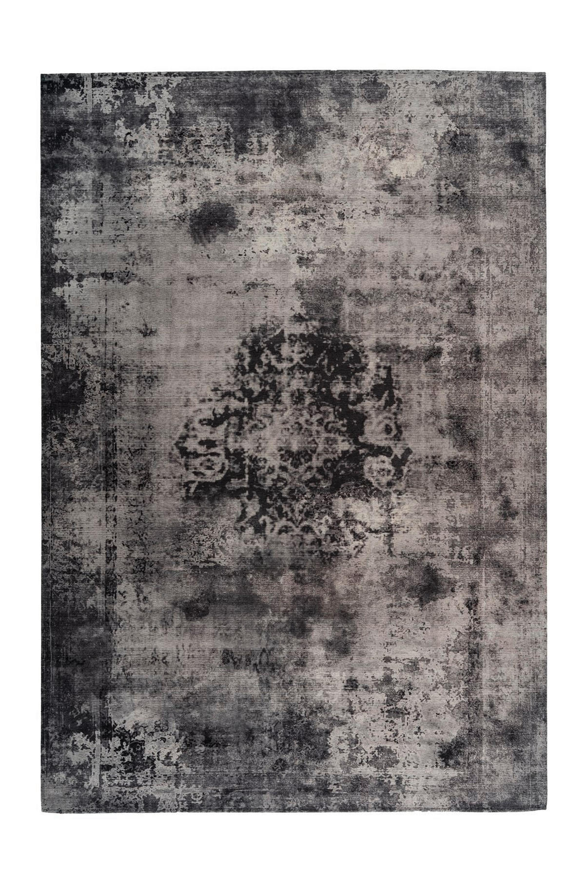 FLACHWEBETEPPICH 140/200 cm Vintage 8403 Grau Grau  - Grau, KONVENTIONELL, Textil (140/200cm)