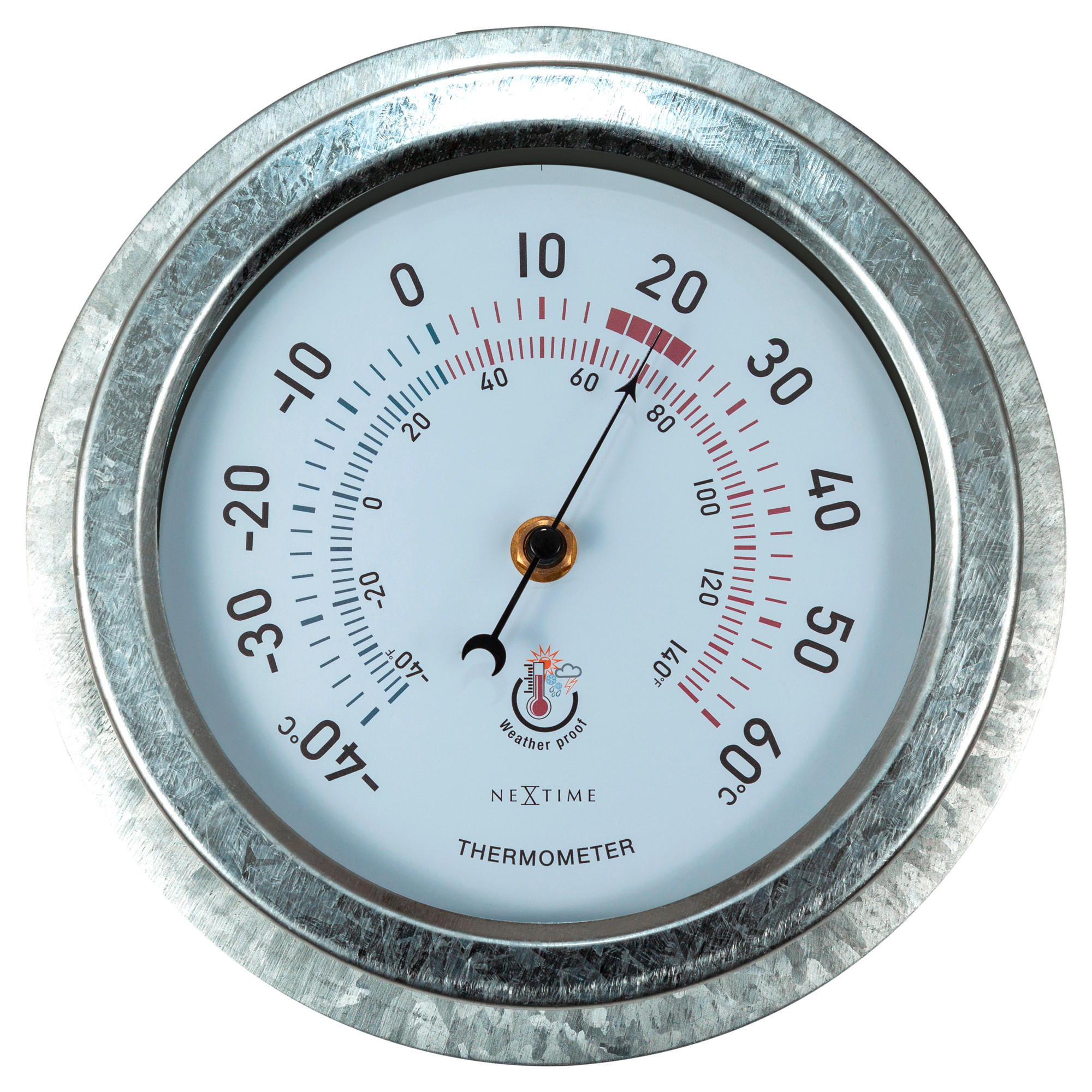 TERMOMETER - silver, Basics, metall (22/22/5,5cm)