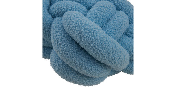 ZIERKISSEN 30 cm - Blau, Basics, Textil (30cm) - Novel