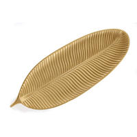 DEKORAČNÝ PODNOS  - zlatá, Basics, drevo (60/2/23cm)