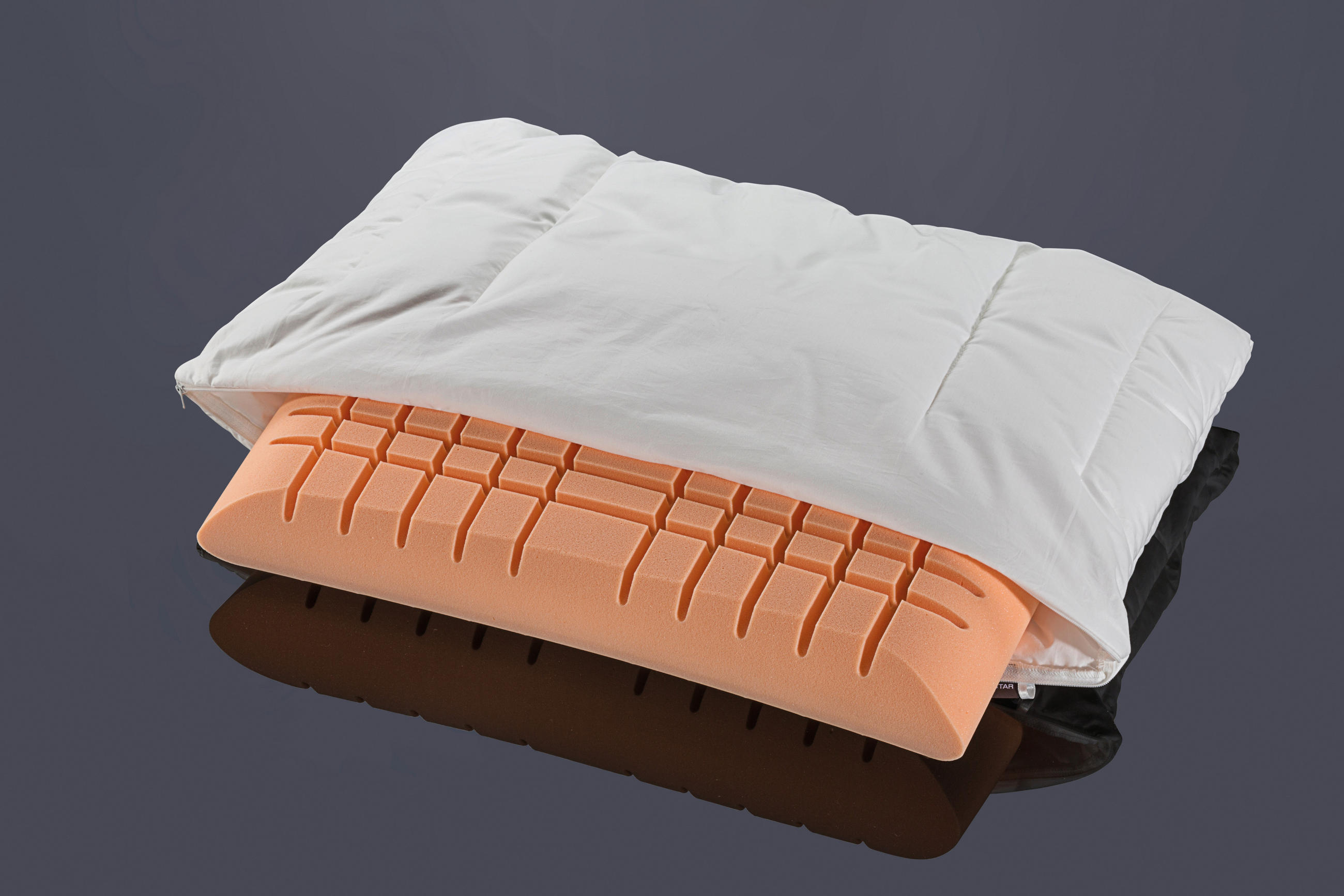 KOPFKISSENBEZUG Vario Waschmich 40/80 cm  - Weiß, Basics, Textil (40/80cm) - Centa-Star