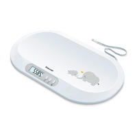 BABYWAAGE  - Weiss, Basics (7,4/37,4/59,8cm) - Beurer