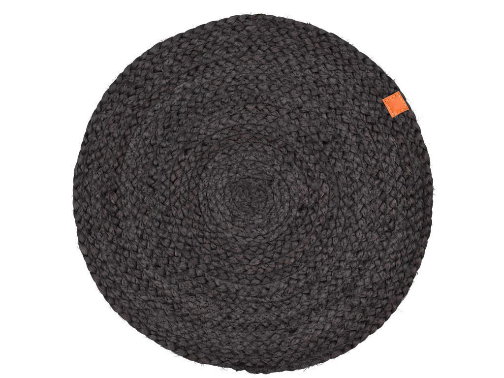 TISCHSET SÖDAHL Naturmaterialien Dunkelgrau 35 cm  - Dunkelgrau, Trend, Naturmaterialien (35cm)