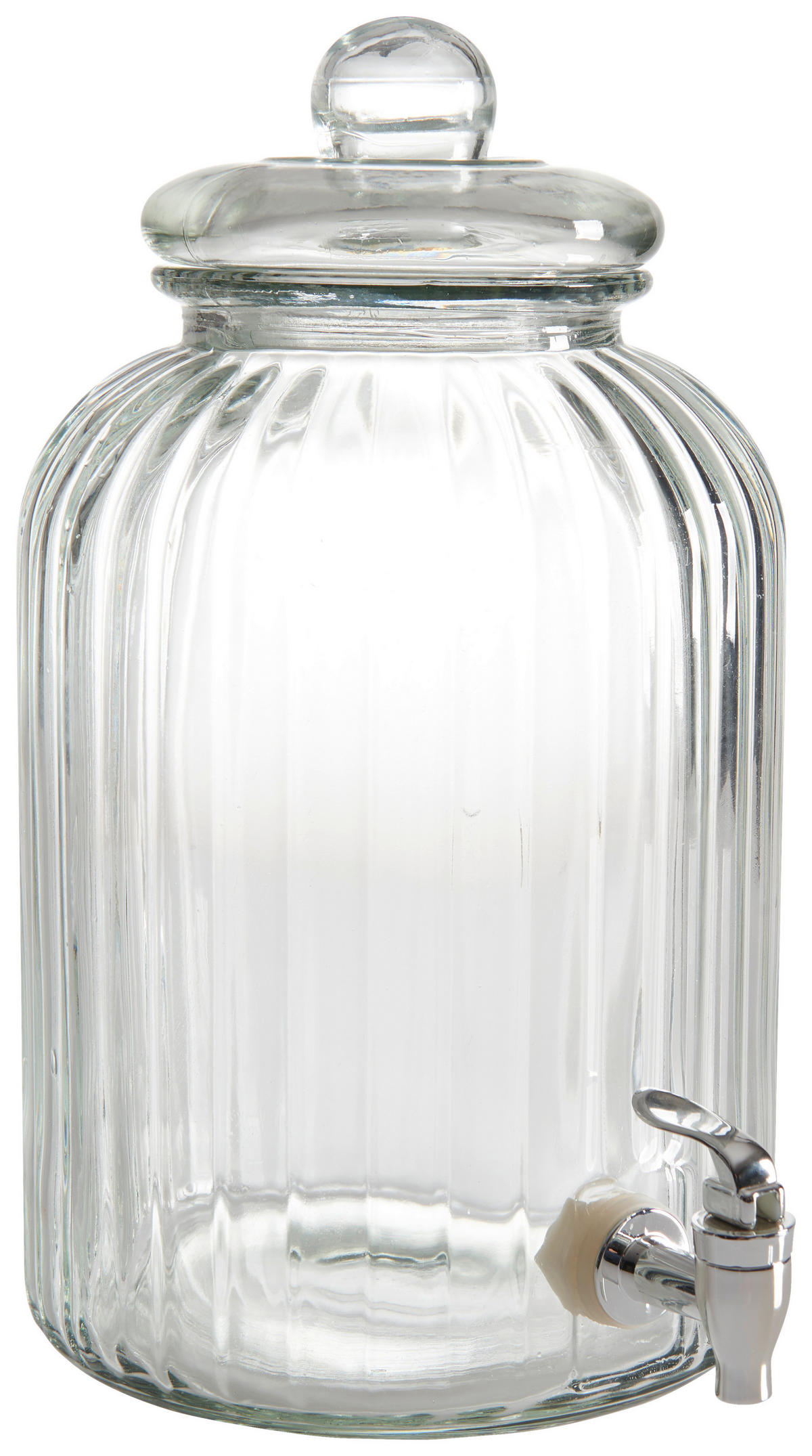 GETRÄNKESPENDER - Klar, Basics, Glas/Kunststoff (4,7l) - Novel