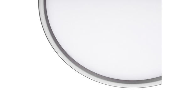 LED-DECKENLEUCHTE Phoenix 48,5/5,5 cm  - Alufarben, Basics, Metall (48,5/5,5cm) - Novel