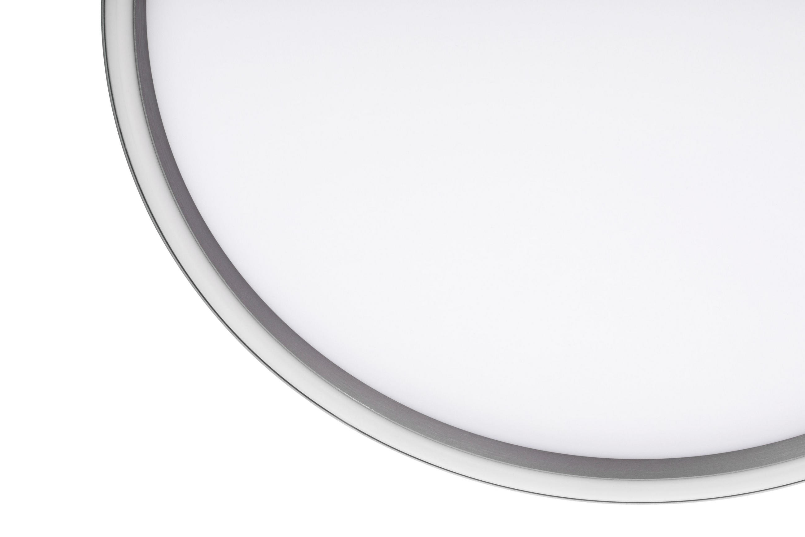 LED-DECKENLEUCHTE 41 W  48,5/5,5 cm    - Alufarben, Basics, Metall (48,5/5,5cm) - Novel