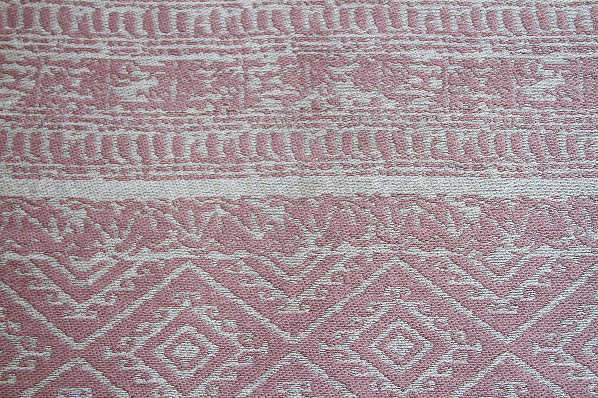 TEKAČ  Sunny     80/150 cm    tkano  pink  - pink, Basics, tekstil (80/150cm) - Kayoom