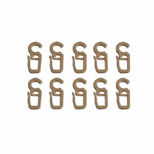 FALTENHAKEN  - Beige, Basics, Kunststoff (1/3.6cm) - Homeware