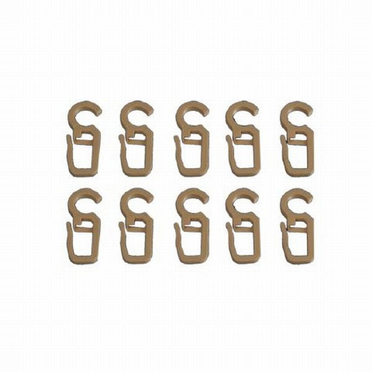 FALTENHAKEN  - Beige, Basics, Kunststoff (1/3.6cm) - Homeware
