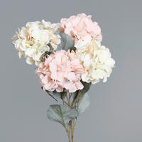 HORTENSIE - Hellrosa/Grün, Basics, Kunststoff/Textil (64cm)