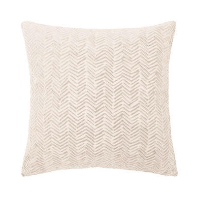 ZIERKISSEN 45/45 cm  - Grauweiß, Basics, Textil (45/45cm)