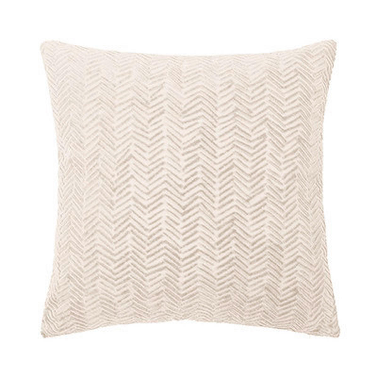 ZIERKISSEN 45/45 cm  - Grauweiß, Basics, Textil (45/45cm)