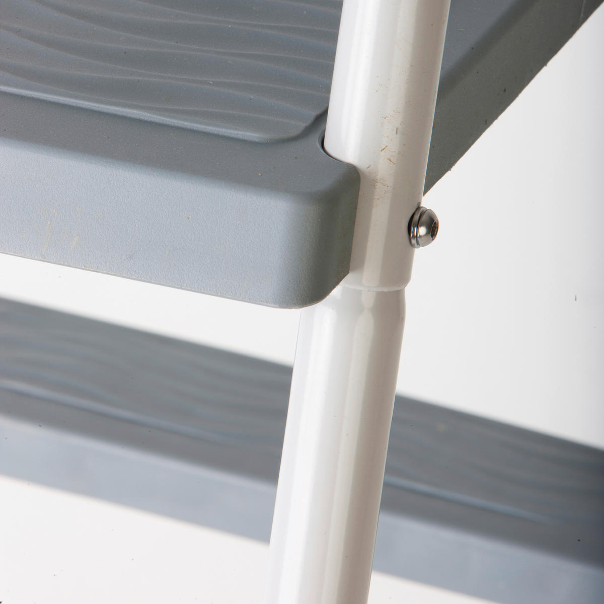 POOLLEITER 2024  - Weiß, KONVENTIONELL, Metall (134cm) - Gre