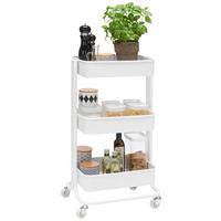 ALLZWECKWAGEN  - Weiss, Design, Metall (43/78,5/35cm) - home24