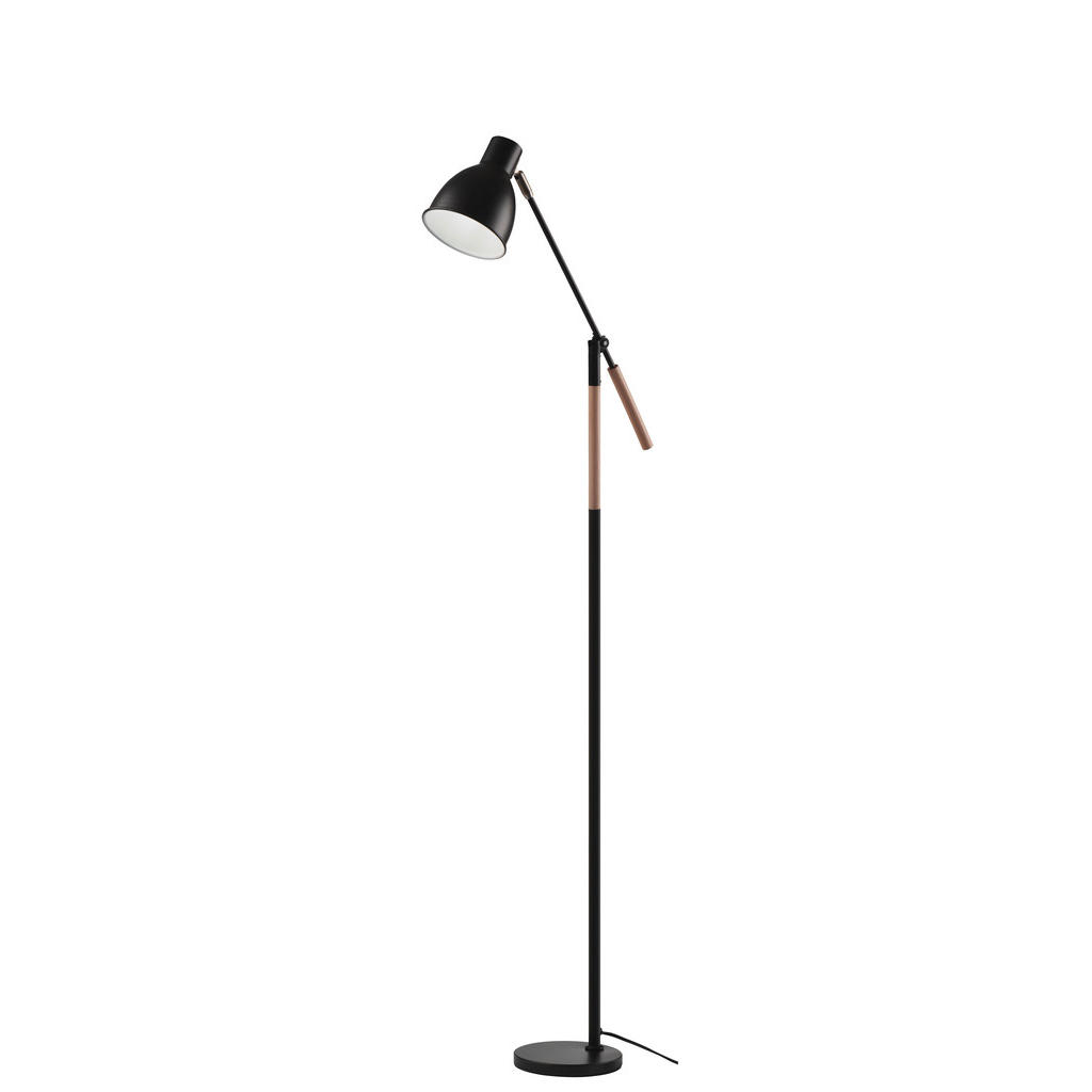 STOJACIA LAMPA, 150 cm - čierna