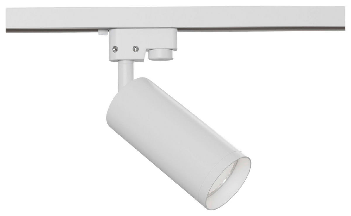 SCHIENENSYSTEM-STRAHLER 6/21/13 cm  - Weiß, Basics, Metall (6/21/13cm) - MAYTONI