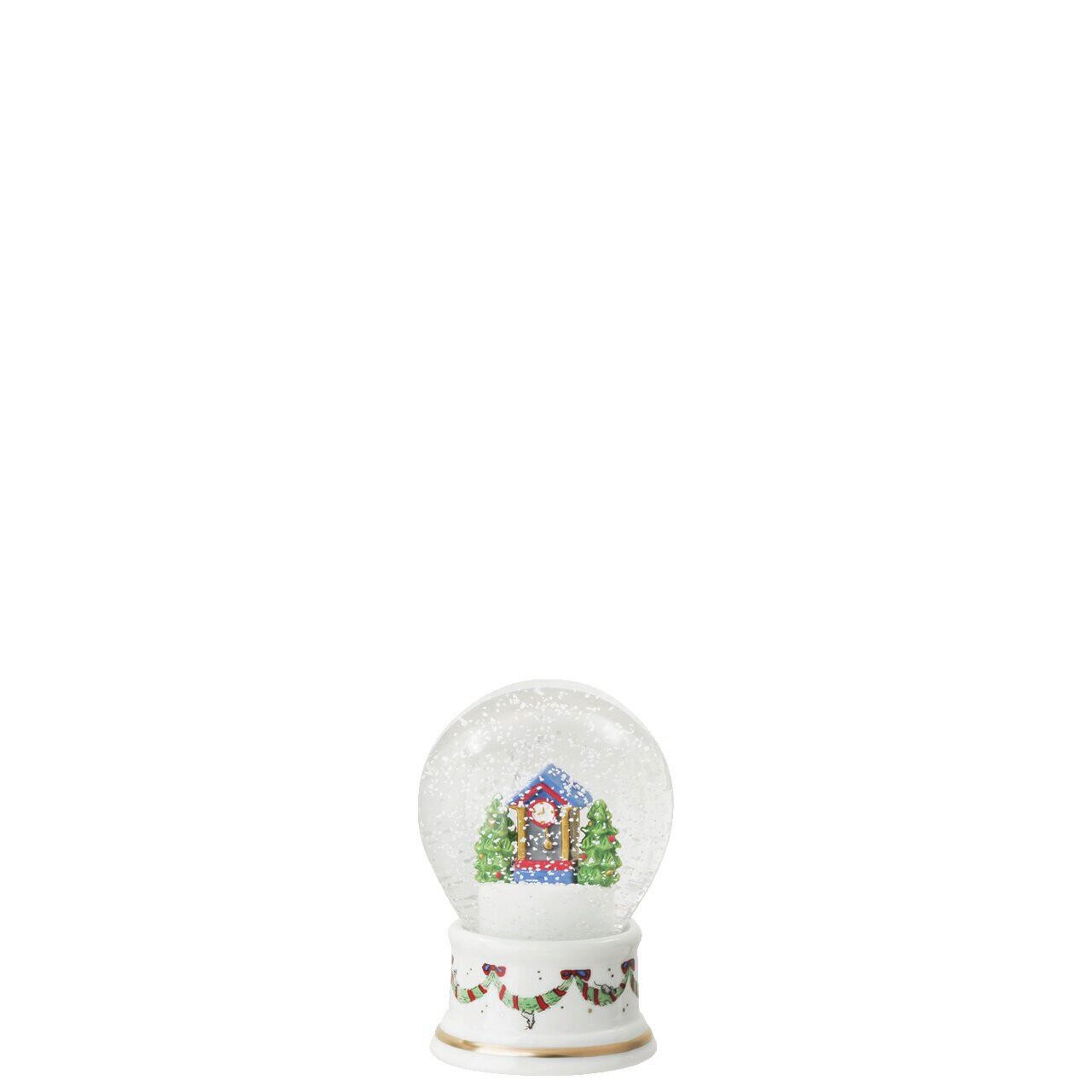 SCHNEEKUGEL Weihnachten limit. - Schneekugel 2026  - Multicolor, Basics, Keramik (8/12cm) - Hutschenreuther