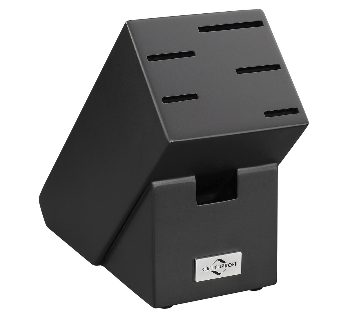 MESSERBLOCK PRIMUS 7-teilig  - Schwarz, Basics, Holz (10/30/28cm) - KÜCHENPROFI