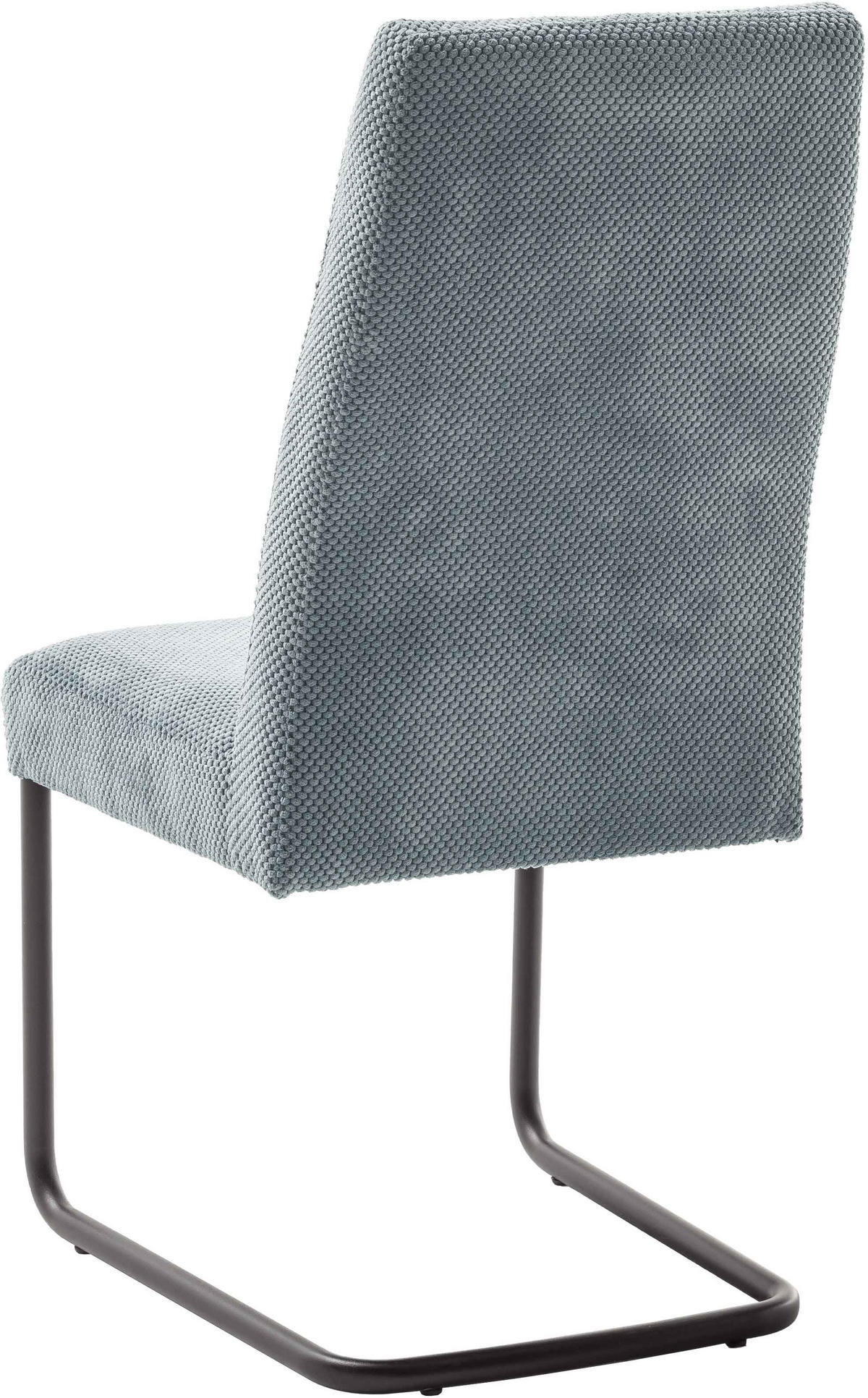 SCHWINGSTUHL  in Cord  - Jadegrün/Schwarz, Modern, Textil/Metall (50/102/63cm) - Carryhome