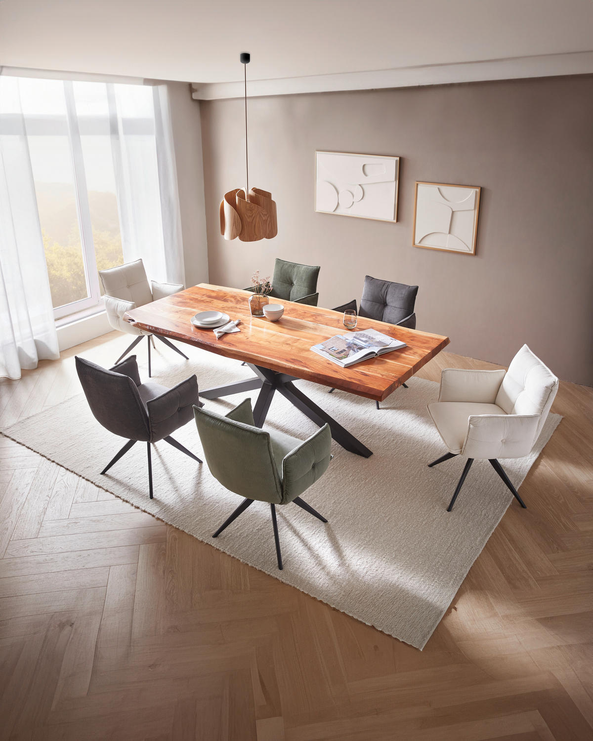 NASLANJAČ, kovina, tekstil antracit, črna  - črna/antracit, Design, kovina/tekstil (63,5/85/63,5cm) - Novel