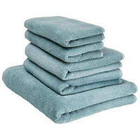 FROTTIERSET Hellblau 5-teilig  - Hellblau, Basics, Textil - Marc O'Polo