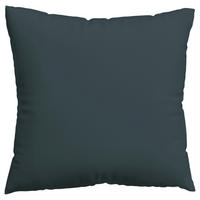 KOPFPOLSTERBEZUG WOVEN SATIN 80/80 cm  - Dunkelgrau, Basics, Textil (80/80cm) - Schlafgut