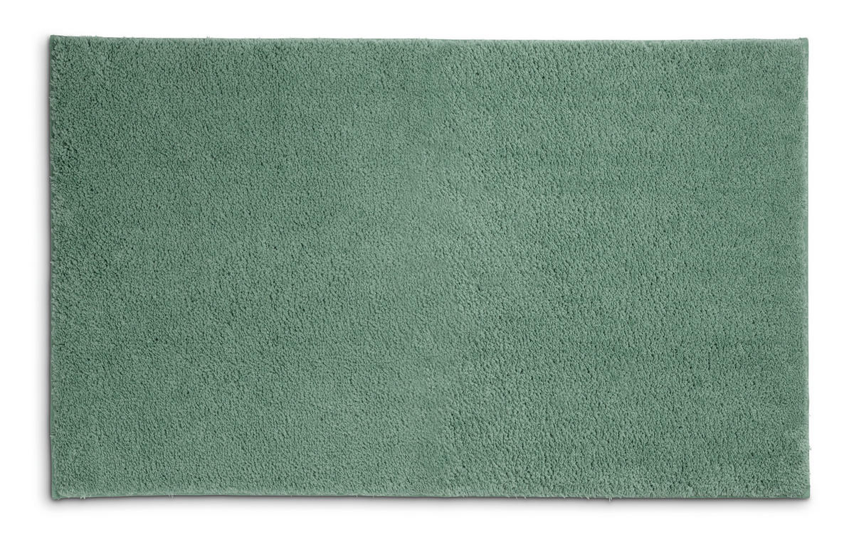 BADEMATTE Jadegrün  - Jadegrün, KONVENTIONELL, Textil (100/60/1,5cm) - Kela