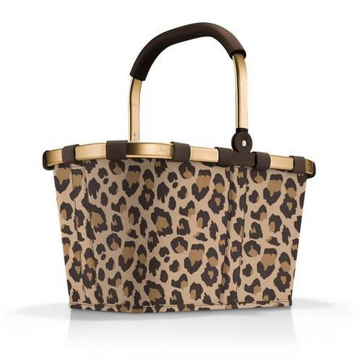 EINKAUFSKORB  - Schwarz/Braun, Basics, Kunststoff/Textil (49/29/28cm) - Reisenthel