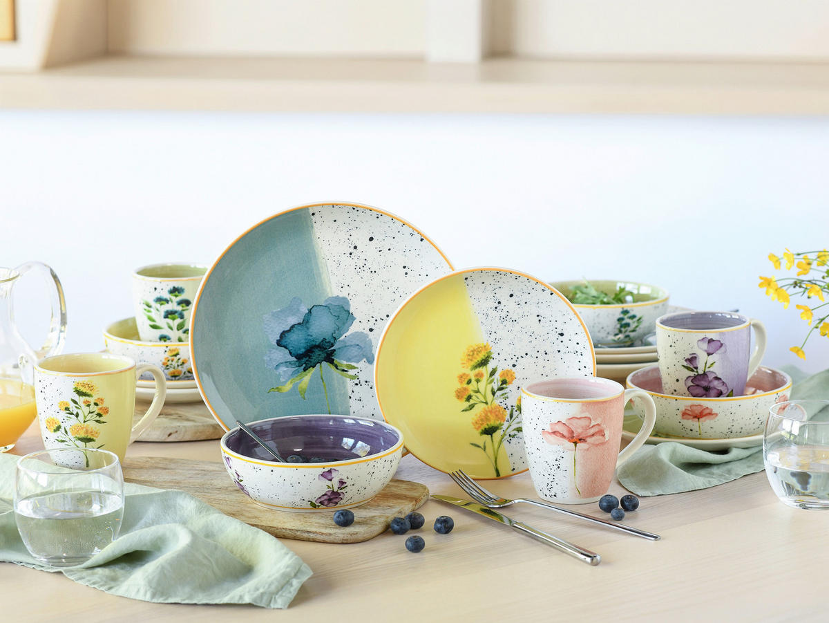 KOMBISERVICE Armonia 16-teilig  - Multicolor, Basics, Keramik - Creatable
