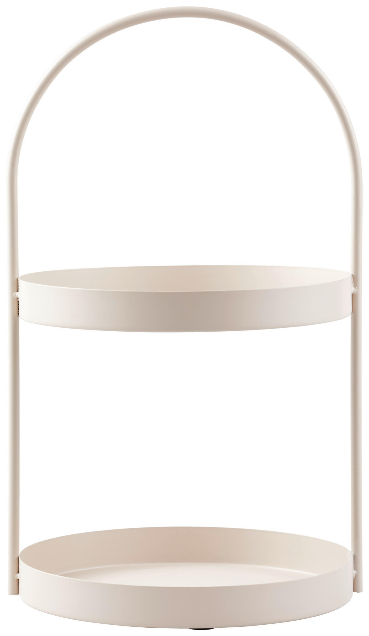 ETAGERE  - Beige, Basics, Metall (26/26/44cm) - Boltze Home