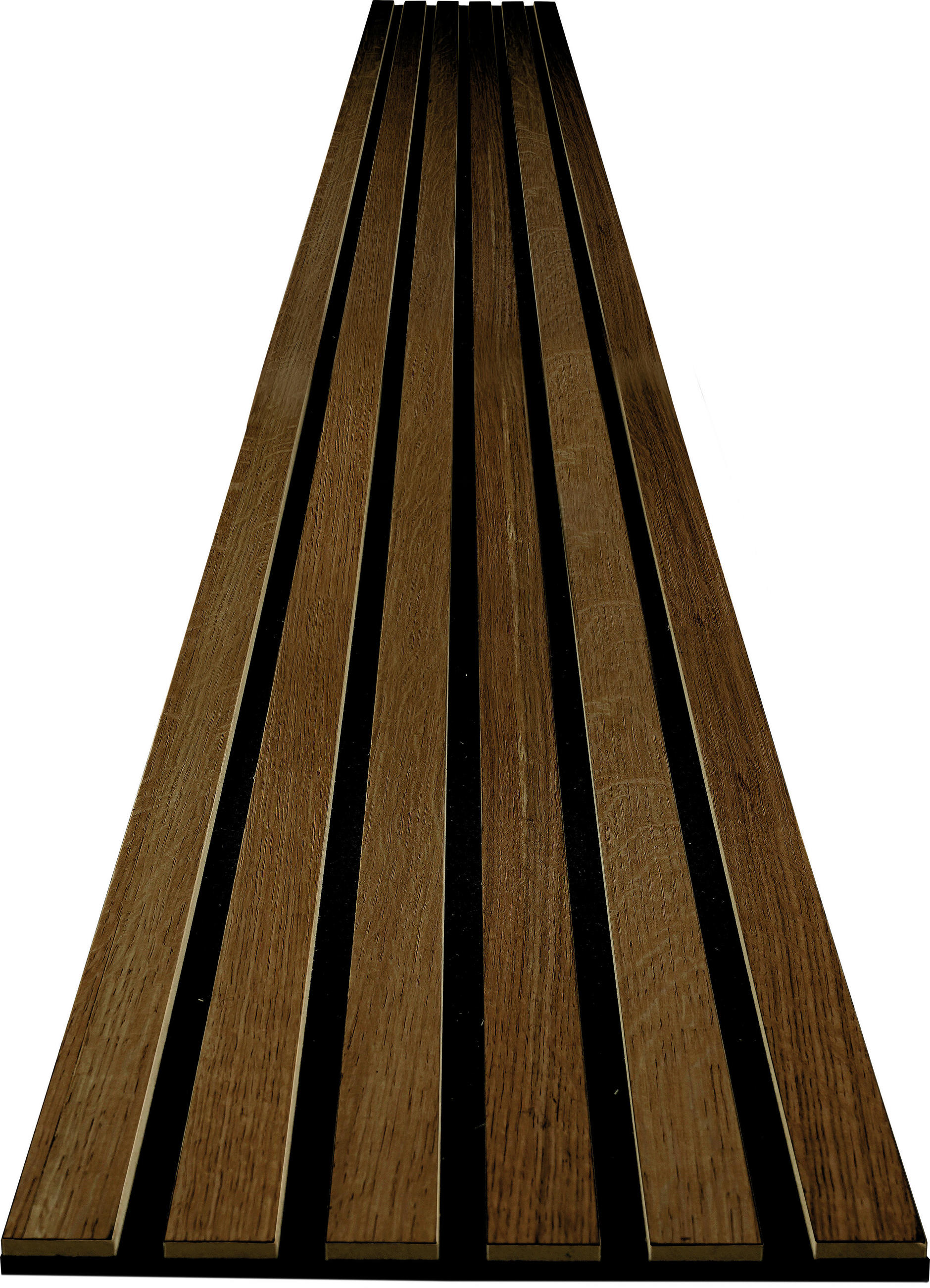 Thumbnail - Novel Akustikpaneel Eiche dunkel acous Comfort, Eiche dunkel, Kunststoff, Holzwerkstoff, 30x1.1x250 cm, Fsc, Tapeten & W...