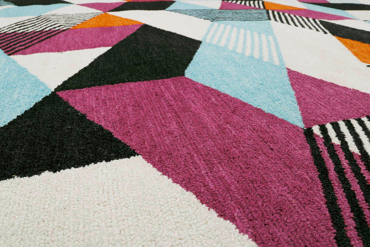 FLACHWEBETEPPICH 140/200 cm Uptown Multicolor  - Multicolor, KONVENTIONELL, Textil (140/200cm) - Esprit