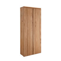 AKTENSCHRANK Asteiche vollmassiv Eichefarben  - Eichefarben, KONVENTIONELL, Holz (80/194/39cm) - Linea Natura