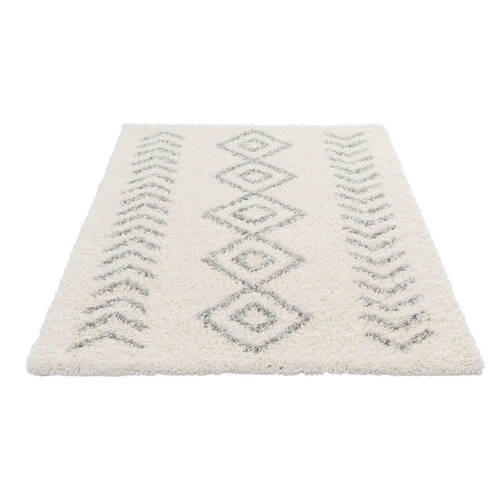HOCHFLORTEPPICH 120/170 cm ETHNO-SHAGGY Grau  - Grau, Basics, Textil (120/170cm)