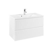 WASCHTISCHKOMBI 80 cm  - Weiß, Design, Holzwerkstoff/Stein (80cm) - Xora