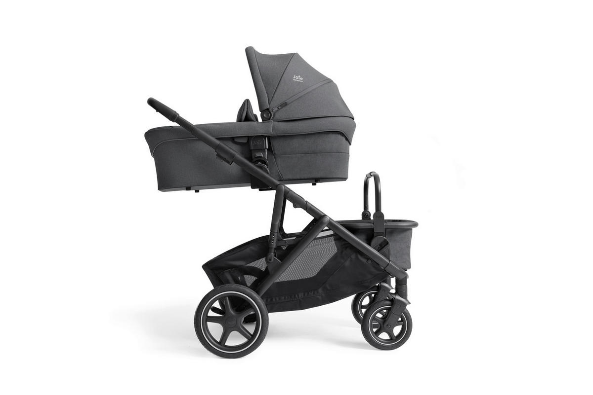 KINDERWAGENSET  Versiti 4in1  Ebony  - Blaugrau/Schwarz, Basics, Textil/Metall (64/109/114cm) - Joie