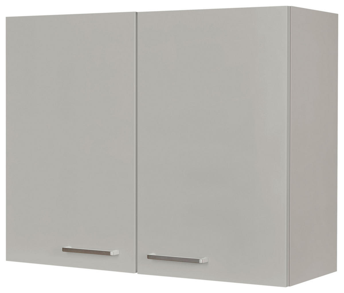 KÜCHENOBERSCHRANK 90/72/35 cm  in Grau  - Edelstahlfarben/Grau, MODERN, Holzwerkstoff (90/72/35cm) - Nobilia