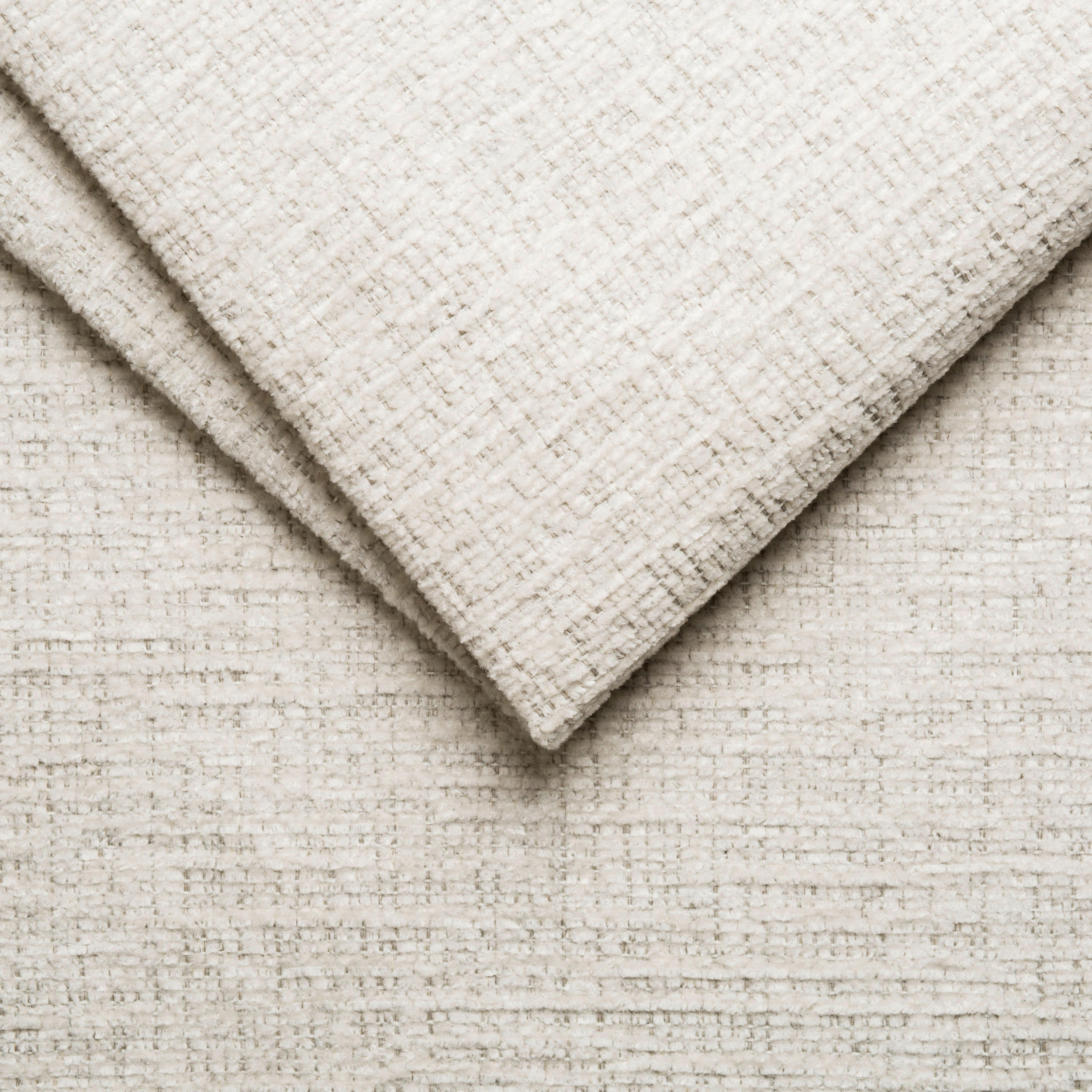 2-SITZER-SOFA Flachgewebe Perlmutt  - Perlmutt/Schwarz, MODERN, Holz/Textil (167/88/101cm) - Lomoco