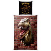 DĚTSKÉ POVLEČENÍ 135/200 cm  - hnědá, Konvenční, textil (135/200cm)